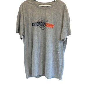 The Nike Tee Chicago Bears NFL Football Gray T-Shirt Size XL